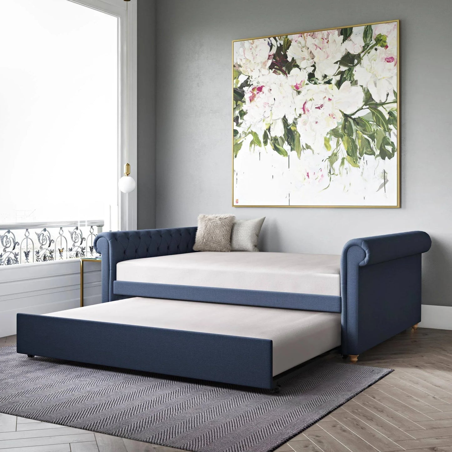 Stacy Upholstered Daybed, Trundle