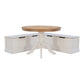 Josie L-shaped Backless Breakfast Nook Bench - Unfinished