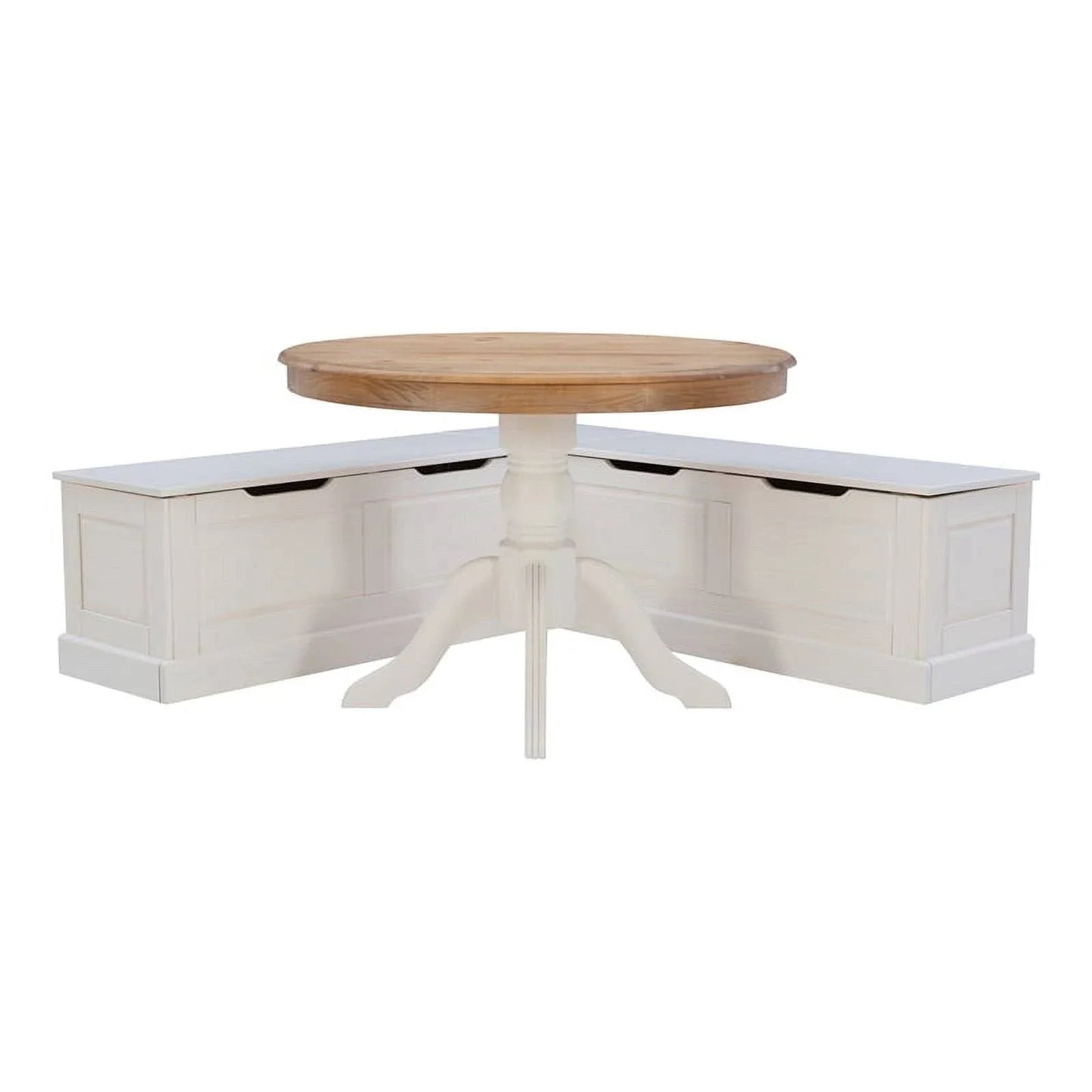 Josie L-shaped Backless Breakfast Nook Bench - Unfinished