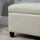 Mission Tufted Fabric Storage Ottoman Bench by Christopher Knight Home