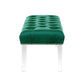 Silver Orchid Orla Velvet Bench