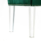 Silver Orchid Orla Velvet Bench