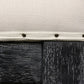 Cairona Tufted Textile 34-inch Shelved Ottoman Table