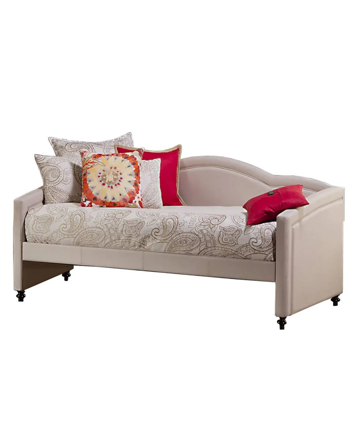 Jasmine Dove Grey Daybed with Trundle in Dubai- Space-Saving & Stylish Furniture for Dubai Homes