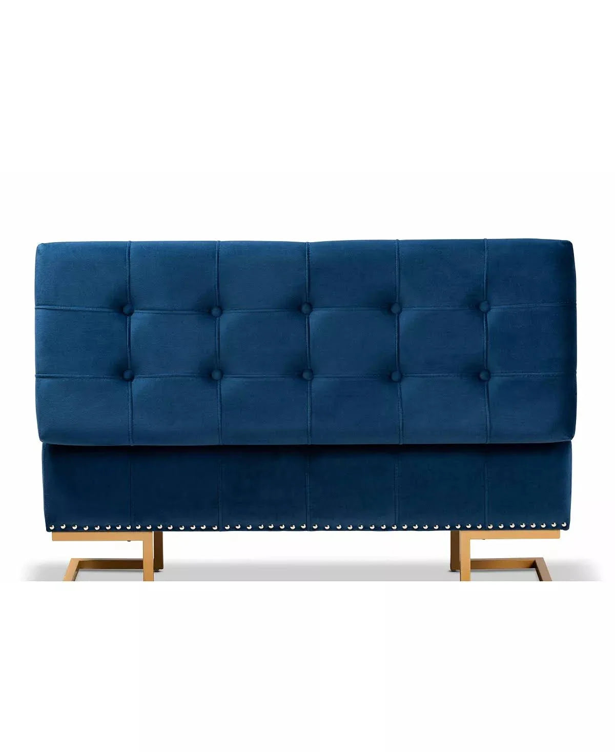 Ellry Luxe Fabric Storage Ottoman Bench
