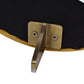 Round Gold Ring Storage Ottoman