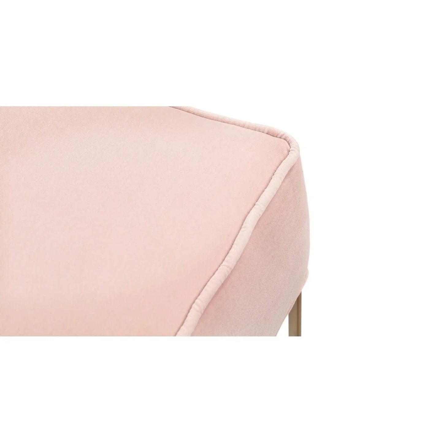 Square Standard Velvet Ottoman