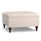 Tufted Square Ottoman