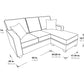 Copper Grove Cleome Reversible Chaise Sectional Sofa Dubai – Stylish and Comfortable