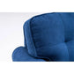 Tufted Two Arms Rolled Chaise Lounge