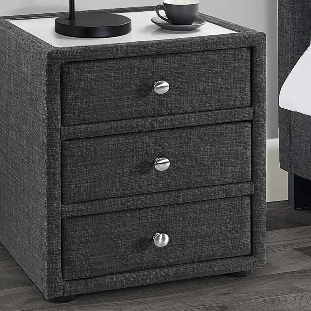 Sorento 3 Drawers Night Stand
