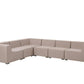 Haisleigh 7-Piece Upholstered Sectional Sofa