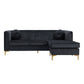 Transform Your Living Space with the Luxurious Cargill Wide Velvet Modular Sofa & Chaise – 7