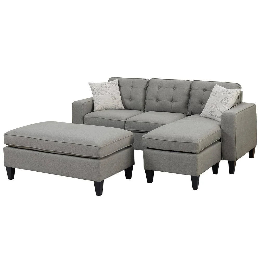 Modern Comfort: 5 Reasons to Love the Howa Wide Sectional with Ottoman