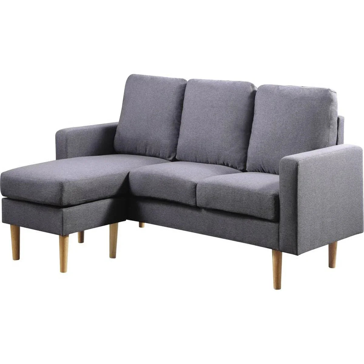 Jasper Grey Sectional Sofa – 3-Piece Elegant & Comfortable Seating for Your Living Room