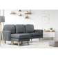 Jasper Grey Sectional Sofa – 3-Piece Elegant & Comfortable Seating for Your Living Room