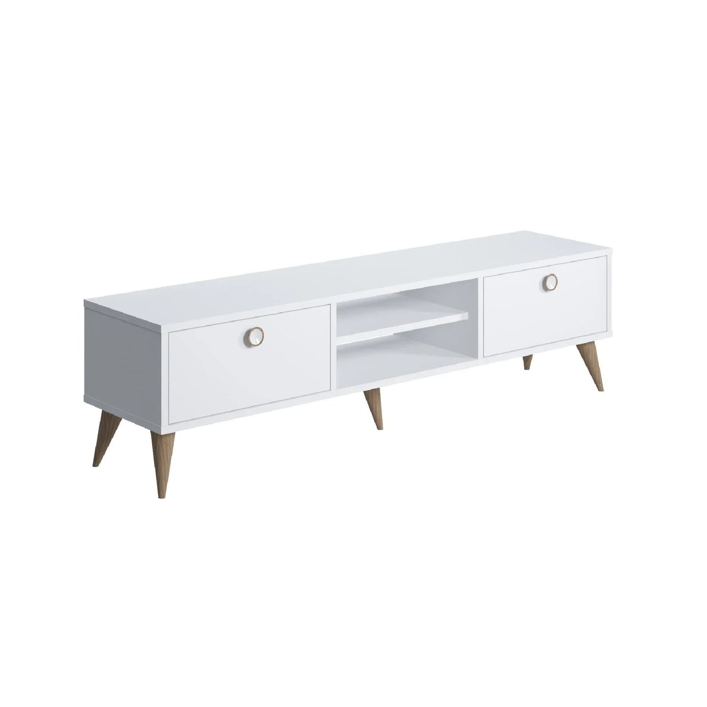 Contemporary tv unit with drawers