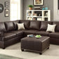 Bobkona Cady Reversible Sectional Sofa - 3-Piece Stylish & Comfortable Living Room Sofa