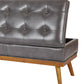 Carson Carrington Sastamala Mid-century Storage Bench - Grey