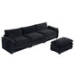 Shonn Modular Sofa with Additional Ottoman – Comfort, Style, and Versatility in One