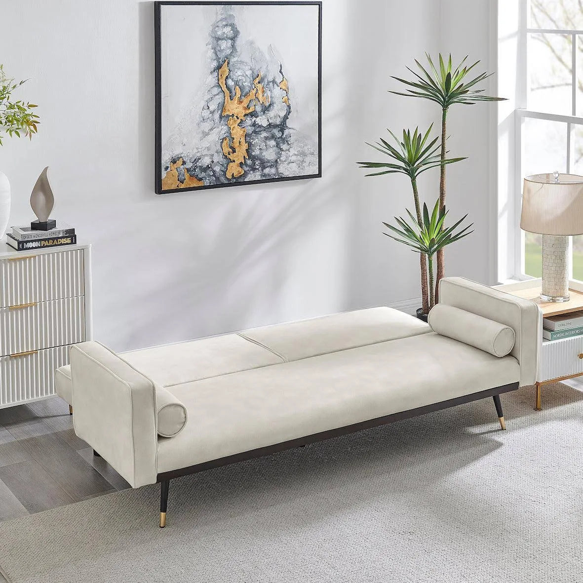 Gerner 3 Seater Upholstered Sofa