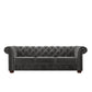 Grey Extra Long Tufted Modular Sofa