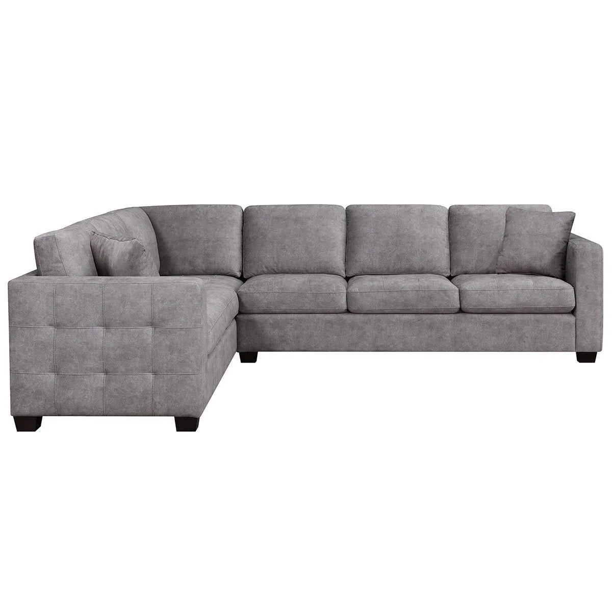 Corner Sofa with Storage Ottoman
