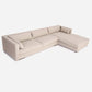 Cuba Halston Corner Sofa - Stylish and Spacious Seating for Your Home