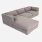 Cuba Halston Corner Sofa - Stylish and Spacious Seating for Your Home