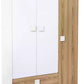 Three Door Wardrobe with Two Drawers
