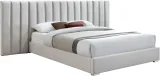 Zavior Wall Upholstered Bed with Vertical Channel Design thumbnail 6