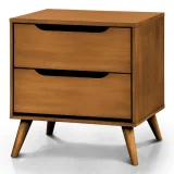 Zavior Fopp Mid-Century Modern Oak Bedroom Set thumbnail 8