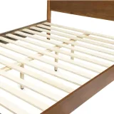 Zavior Fopp Mid-Century Modern Oak Bedroom Set thumbnail 5