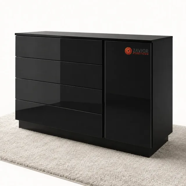 Zavior Modern Organizer Chest of Drawers Cabinet