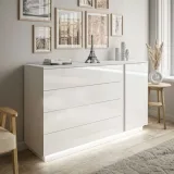 Zavior Modern Organizer Chest of Drawers Cabinet thumbnail 6