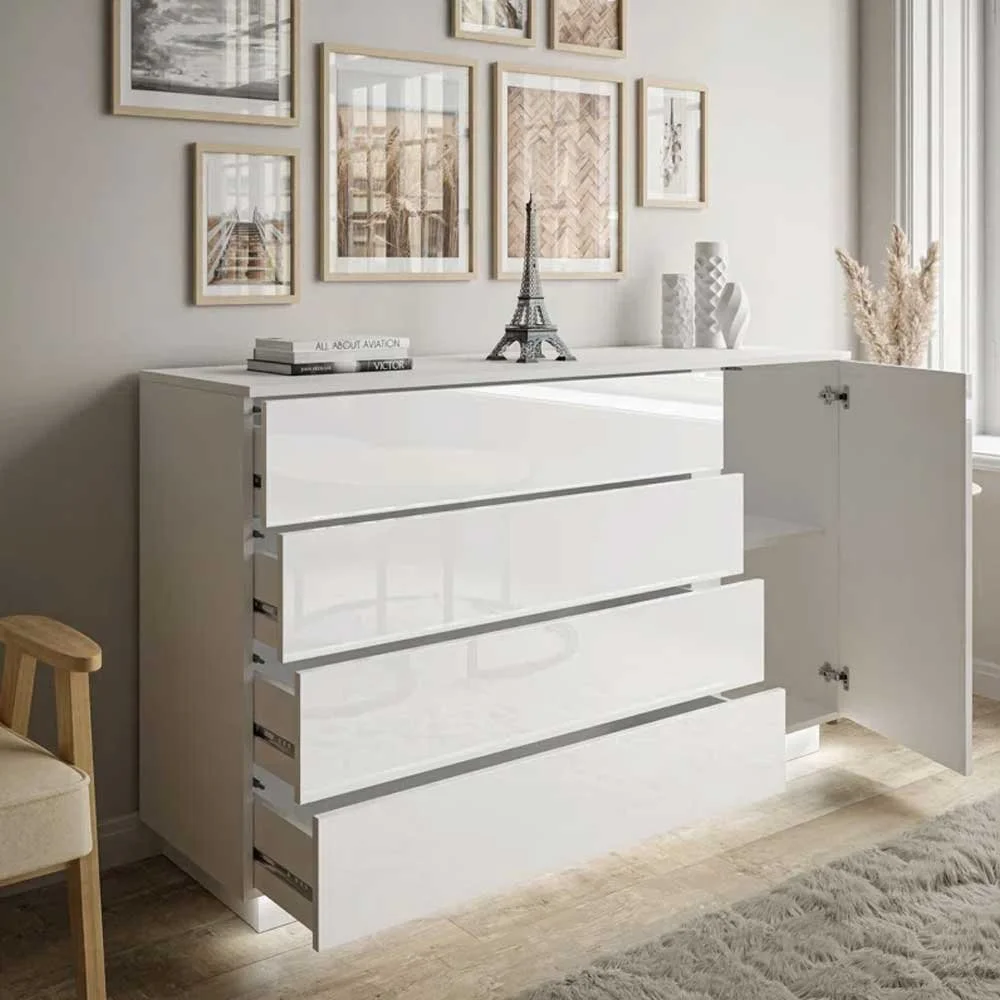 Zavior Modern Organizer Chest of Drawers Cabinet