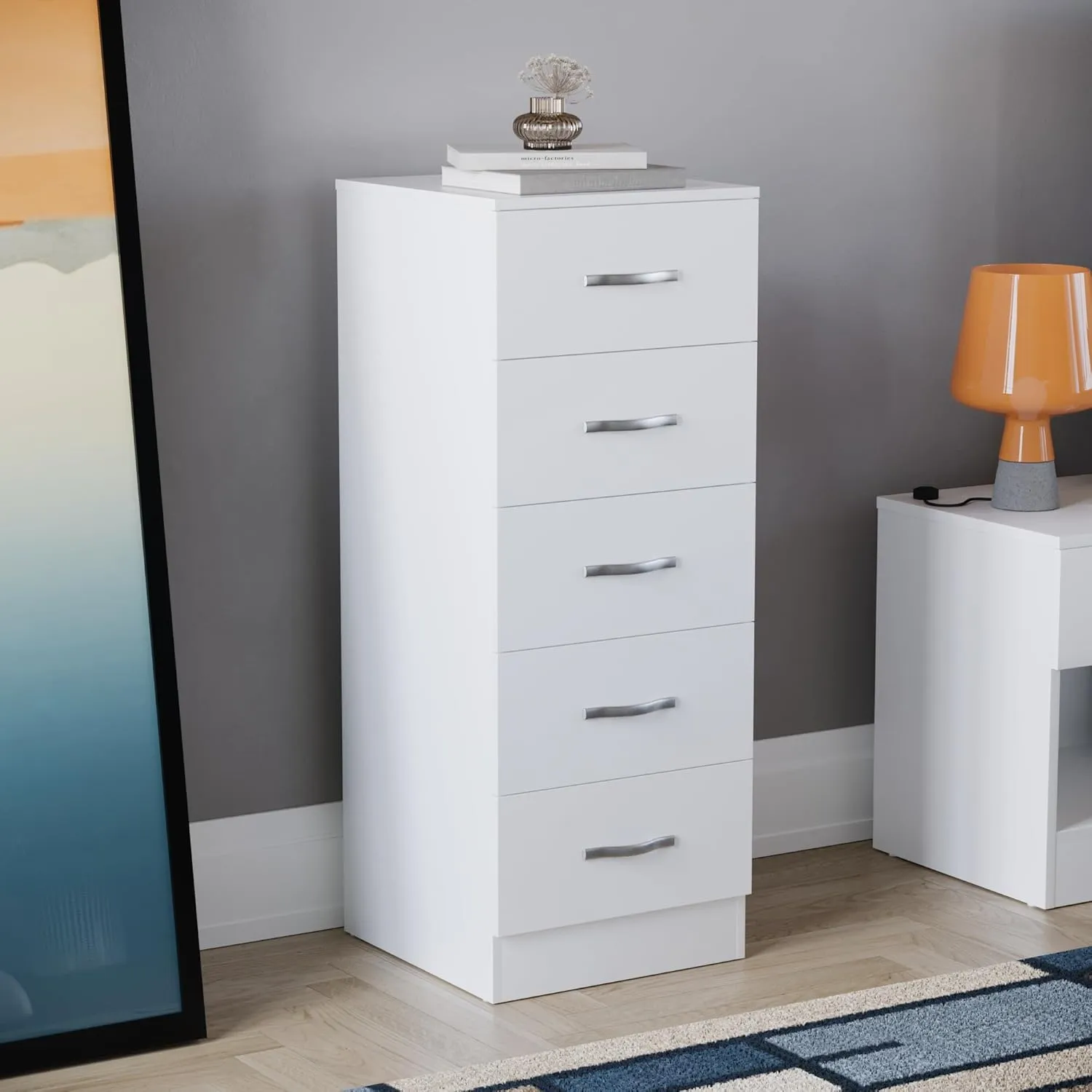 Zavior Modern 5 Drawer Chest