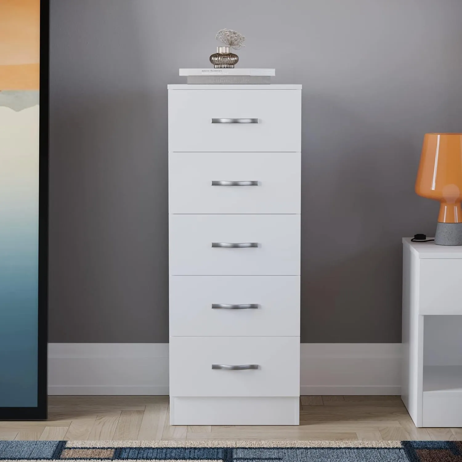 Zavior Modern 5 Drawer Chest
