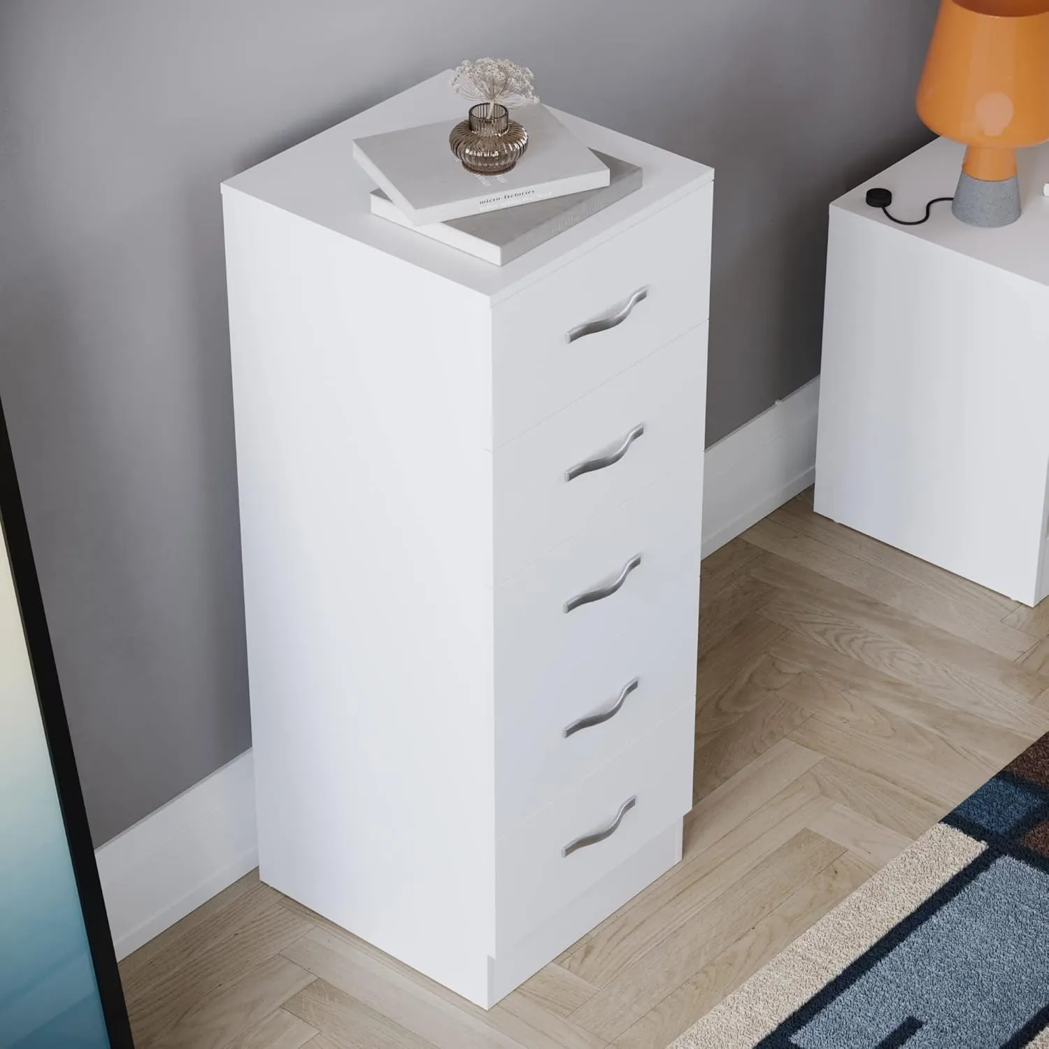 Zavior Modern 5 Drawer Chest