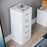 Zavior Modern 5 Drawer Chest thumbnail 2