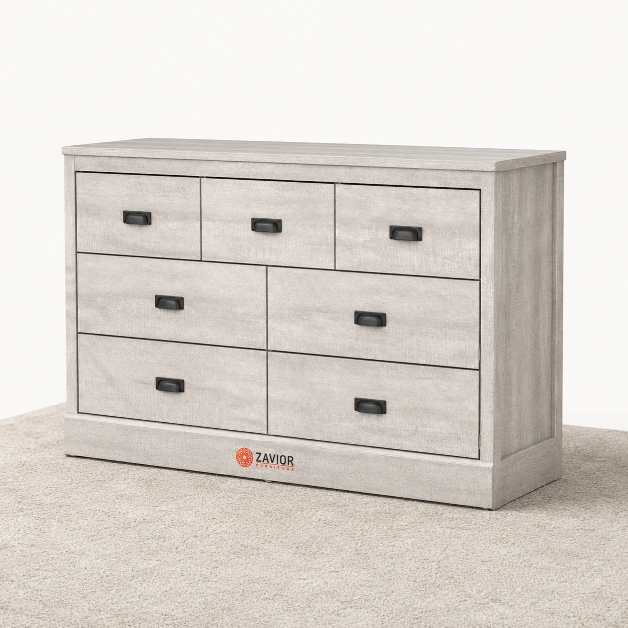 Zavior Bristol 3+4 Drawer Chest of Drawers