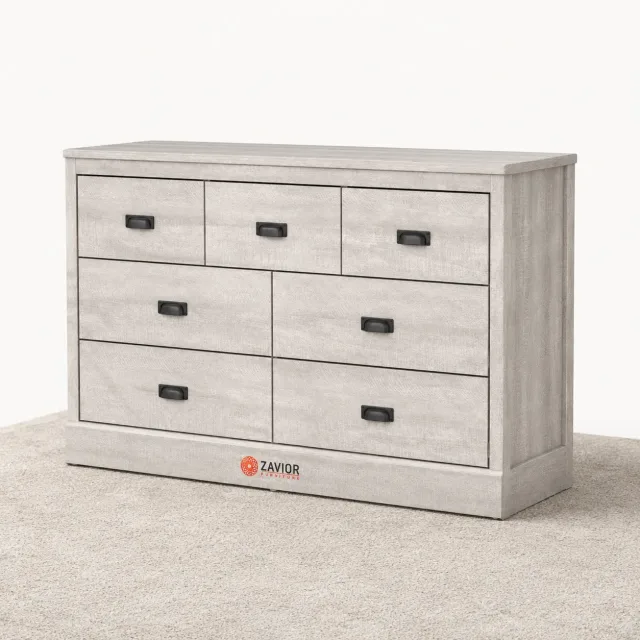 Zavior Bristol 3+4 Drawer Chest of Drawers