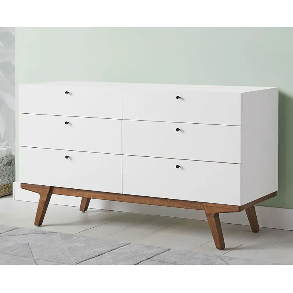 Zavior Modern 6 Drawer Dresser