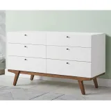 Zavior Modern 6 Drawer Dresser thumbnail 3