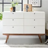 Zavior Modern 6 Drawer Dresser thumbnail 2