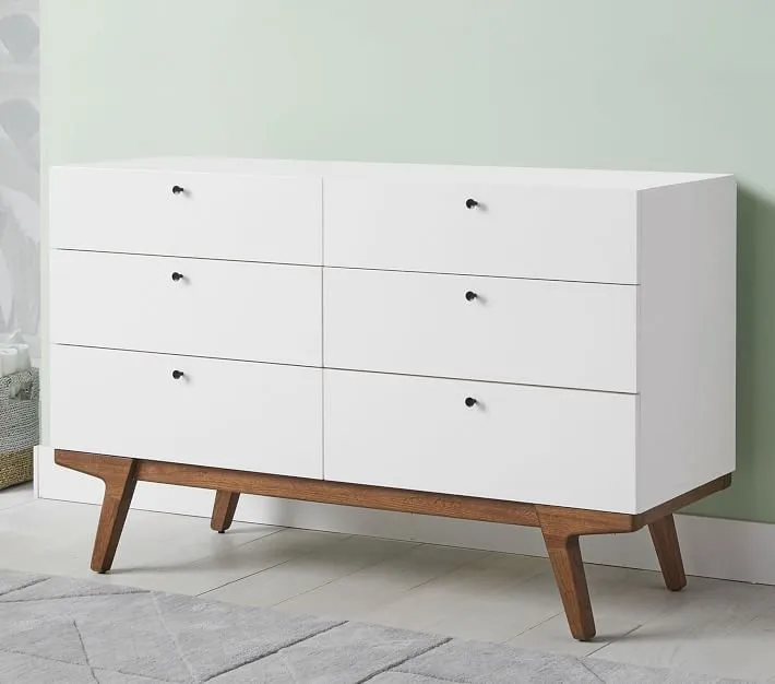 Zavior Modern 6 Drawer Dresser