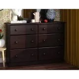Zavior Solid Plywood 6-Drawer Double Dresser thumbnail 1