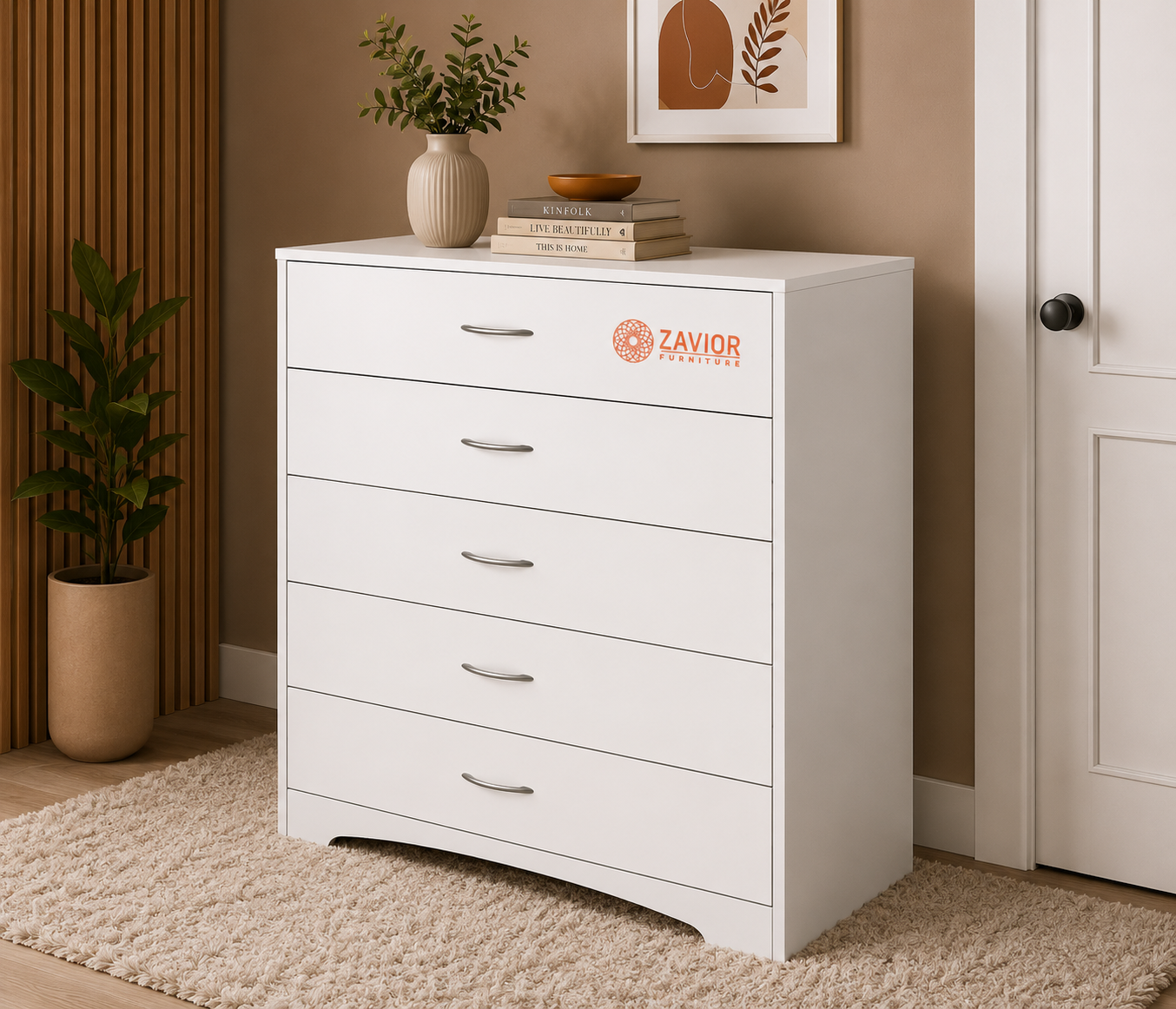 Zavior Step One 5 Drawer Chest