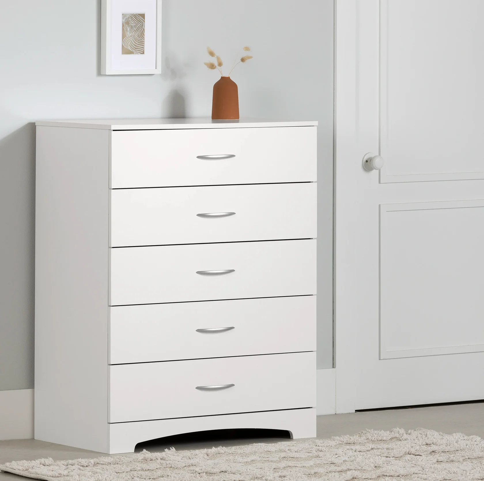 Zavior Step One 5 Drawer Chest