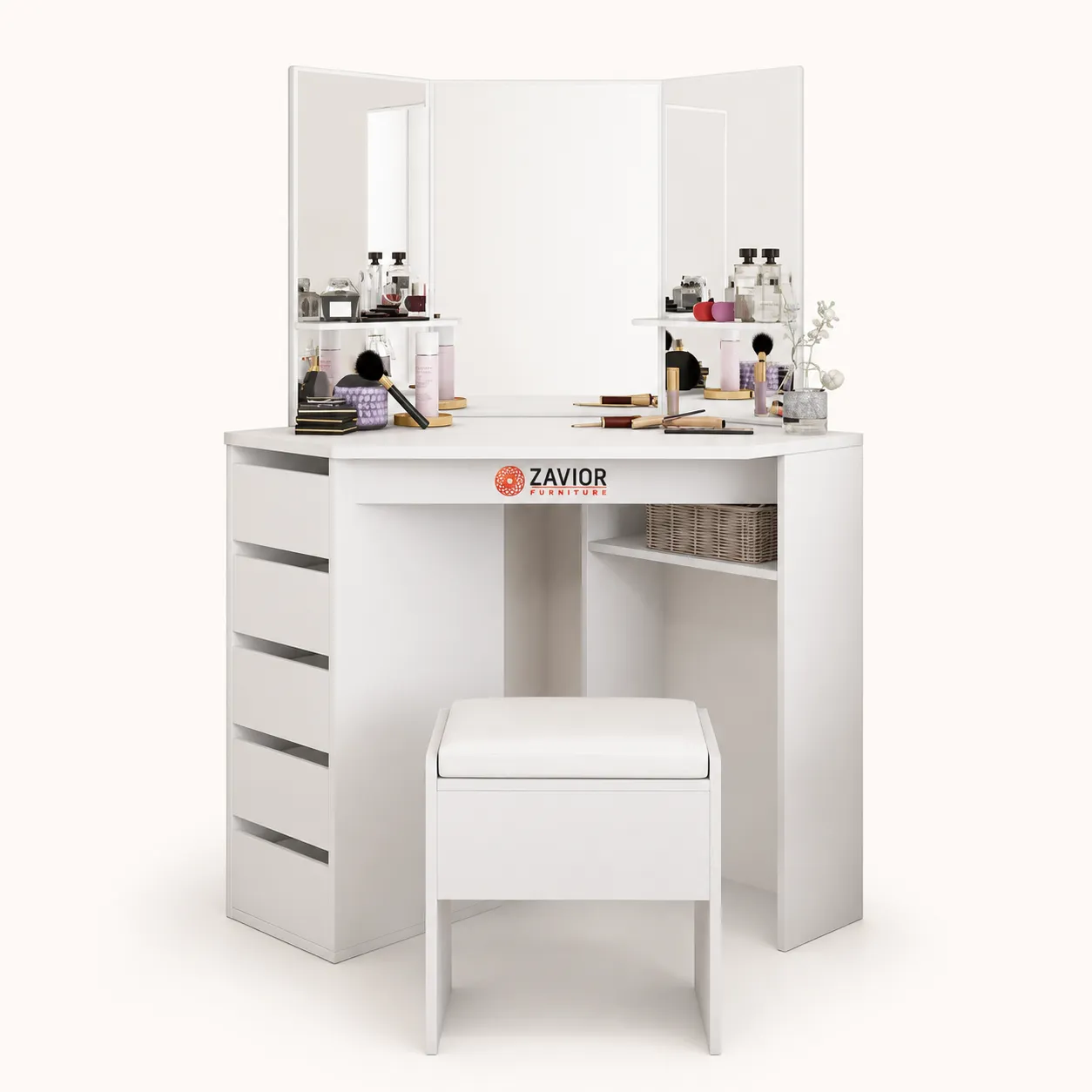 Zavior Jion Mirrored Dresser